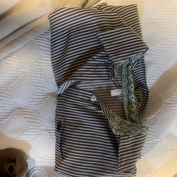 Cinch striped Women's Button Down western Shirt - Picture 4 of 4